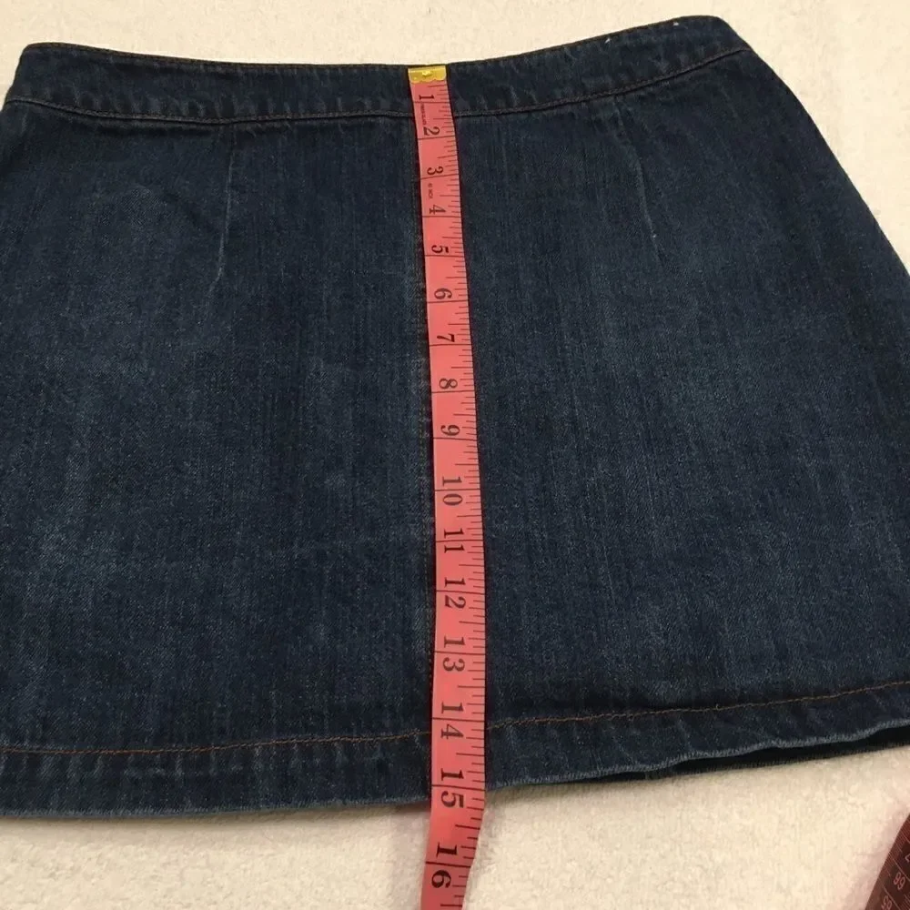 Vanilla Star Premium 11 Jean skirt blue toggle